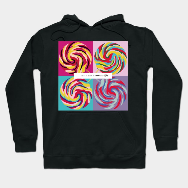 popart Hoodie by justduick